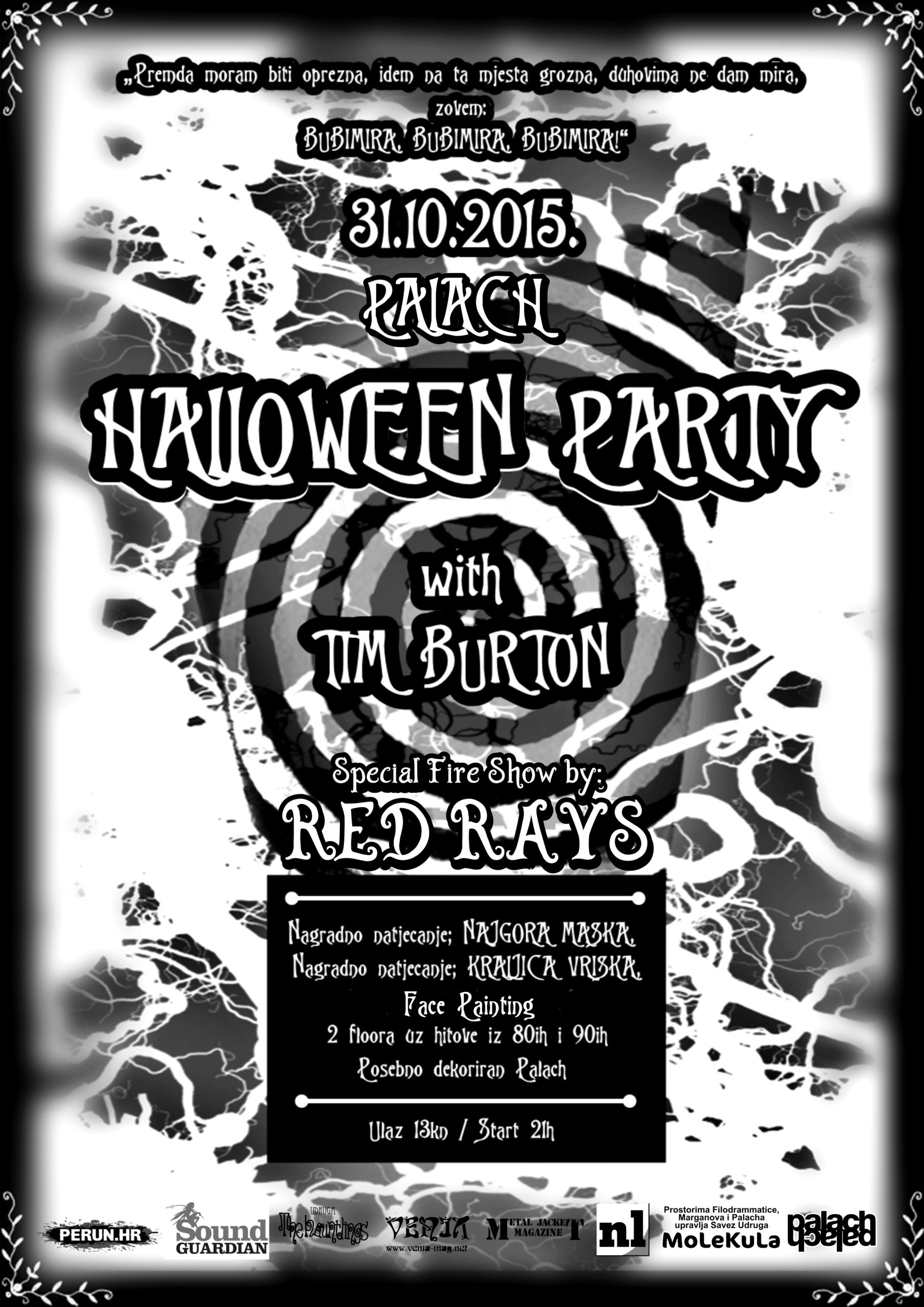 Halloween Party With Tim Burton Mojarijeka