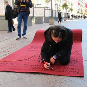 Umjetnica Nives Žarković svoje je osobno iskustvo pretvorila u čin osvještavanja društva