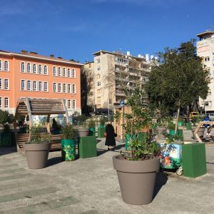 Intervencija na Klobučarićevom trgu Foto Urbani separe