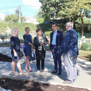 Obilazak novouređenog djela groblja za kućne ljubimce na Kozali