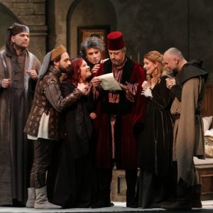 Gianni Schicchi; Slavko Sekulić, Jurica Jurasić Kapun, Lorena Krstić,Luka Ortar, Robert Kolar, Vanja Zelčić, Marko Fortunato / Foto Dražen Šokčević