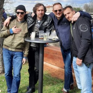 Izet Medošević i Borgije / Foto: Udruga Ri Rock press