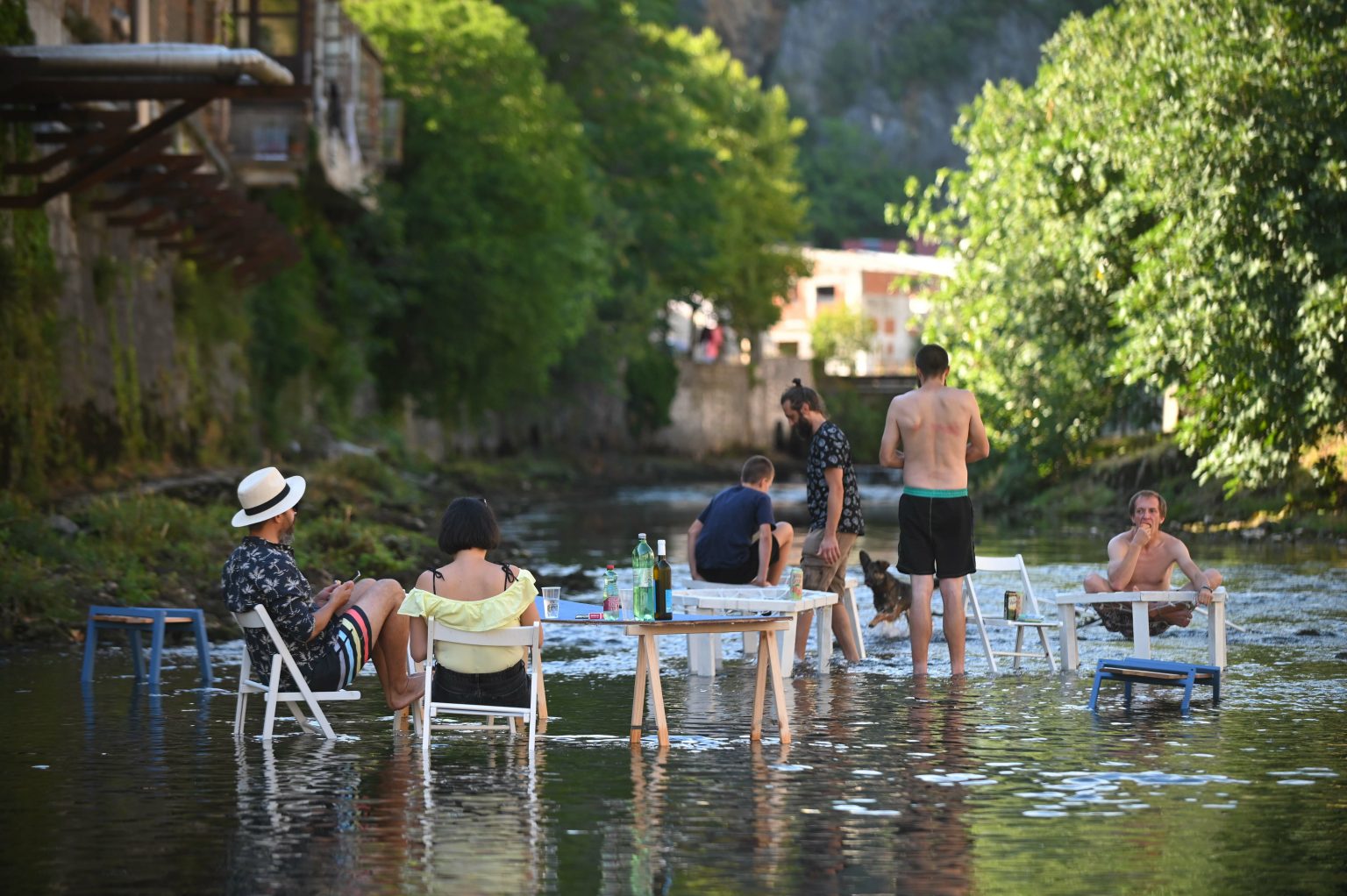 Događanje "Plaža na Rječini" 2022. godine / Foto Mateo Levak; Urbani separe press